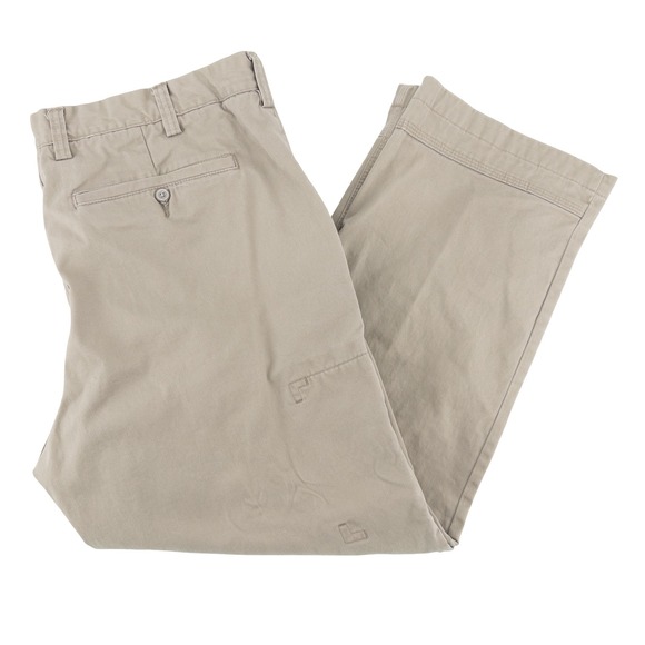 Duluth Trading Co Other - Duluth Trading Co Mens 42x30 Flex Ballroom Khakis Pants Tan Workwear Utility